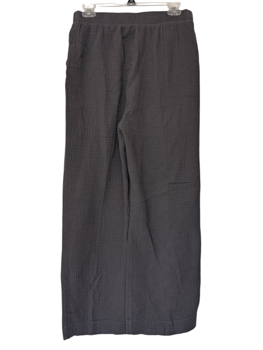 Faherty Dream Organic Cotton Wide Leg Pants Grey Women's Size Medium Lightweight - Picture 6 of 7
